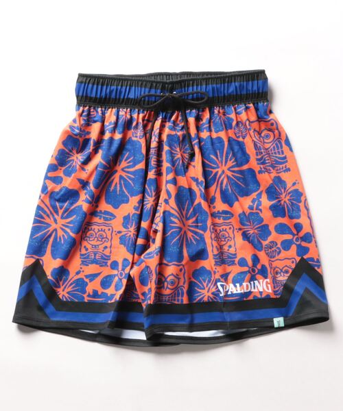 【SPALDING/スポルディング】プラクティスパンツ スポンジ・ボブ ウ゛ィンテージ アロハ（その他パンツ）｜SPALDING（スポルディング） 5,232円