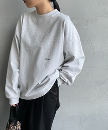 [Gymphlex/ジムフレックス] ワンポイントロゴ刺繍 ヘビーウェイトクルーネックTシャツ