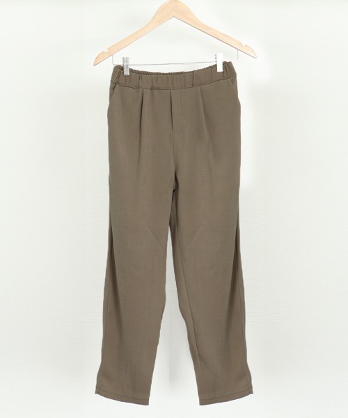 Miniministore（ミニミニストア）の「テーパードパンツ レディースボトムス美脚（スラックス・レディース・ピンク/ライトイエロー/モカ/ベージュ/ブラック/ライトブルー・M/L）」の15枚目の写真