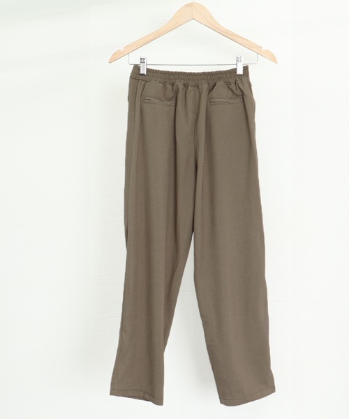 Miniministore（ミニミニストア）の「テーパードパンツ レディースボトムス美脚（スラックス・レディース・ピンク/ライトイエロー/モカ/ベージュ/ブラック/ライトブルー・M/L）」の16枚目の写真