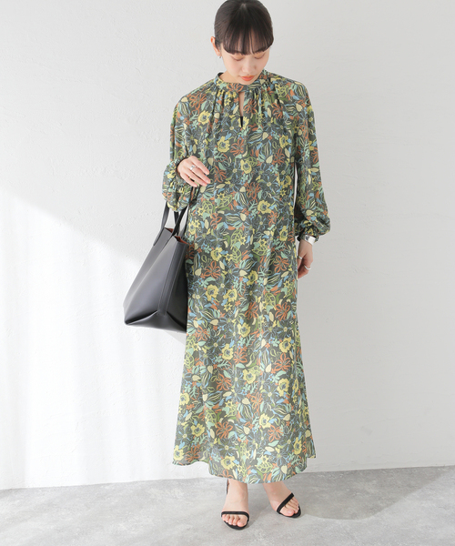 JOURNAL STANDARD フラワープリントワンピース Deveaux