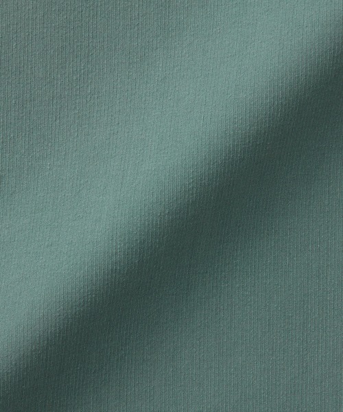 無印良品（ムジルシリョウヒン）の「紳士　涼感ヘンリーネック半袖布帛Ｔシャツ（シャツ/ブラウス・メンズ・ダークグレー/グレー系その他2/スモーキーグリーン系/ライトグリーン系1/ネイビー/ブラック/ホワイト・XS/XL/L/M/S）」の17枚目の写真