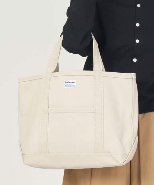 ORCIVAL（オーシバル）の「TOTE BAG MEDIUM トート バック ミディアム（トートバッグ・レディース・その他1/その他2/その他3/その他5/その他11/その他8/その他10/その他13/その他19/その他6/その他14/その他15/その他16/その他17/その他18/その他4/その他7/その他9/その他12/その他20/その他21/オレンジ系/ホワイト系その他/ターコイズブルー/グレー系その他/ベージュ系その他/ホワイト系その他2・FREE/ONE SIZE）」の10枚目の写真