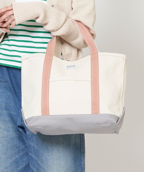ORCIVAL（オーシバル）の「TOTE BAG MEDIUM トート バック ミディアム（トートバッグ・レディース・その他1/その他2/その他3/その他5/その他11/その他8/その他10/その他13/その他19/その他6/その他14/その他15/その他16/その他17/その他18/その他4/その他7/その他9/その他12/その他20/その他21/オレンジ系/ホワイト系その他/ターコイズブルー/グレー系その他/ベージュ系その他/ホワイト系その他2・FREE/ONE SIZE）」の3枚目の写真