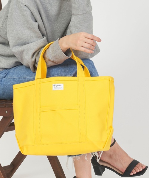 ORCIVAL（オーシバル）の「TOTE BAG MEDIUM トート バック ミディアム（トートバッグ・レディース・その他1/その他2/その他3/その他5/その他11/その他8/その他10/その他13/その他19/その他6/その他14/その他15/その他16/その他17/その他18/その他4/その他7/その他9/その他12/その他20/その他21/オレンジ系/ホワイト系その他/ターコイズブルー/グレー系その他/ベージュ系その他/ホワイト系その他2・FREE/ONE SIZE）」の14枚目の写真