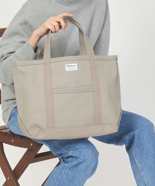 ORCIVAL（オーシバル）の「TOTE BAG MEDIUM トート バック ミディアム（トートバッグ・レディース・その他1/その他2/その他3/その他5/その他11/その他8/その他10/その他13/その他19/その他6/その他14/その他15/その他16/その他17/その他18/その他4/その他7/その他9/その他12/その他20/その他21/オレンジ系/ホワイト系その他/ターコイズブルー/グレー系その他/ベージュ系その他/ホワイト系その他2・FREE/ONE SIZE）」の15枚目の写真