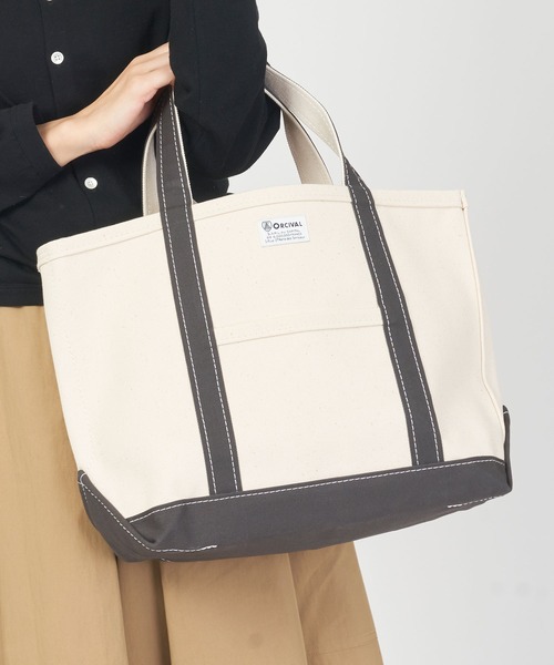 ORCIVAL（オーシバル）の「TOTE BAG MEDIUM トート バック ミディアム（トートバッグ・レディース・その他1/その他2/その他3/その他5/その他11/その他8/その他10/その他13/その他19/その他6/その他14/その他15/その他16/その他17/その他18/その他4/その他7/その他9/その他12/その他20/その他21/オレンジ系/ホワイト系その他/ターコイズブルー/グレー系その他/ベージュ系その他/ホワイト系その他2・FREE/ONE SIZE）」の17枚目の写真
