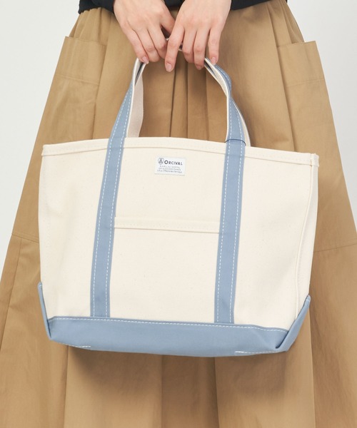 ORCIVAL（オーシバル）の「TOTE BAG MEDIUM トート バック ミディアム（トートバッグ・レディース・その他1/その他2/その他3/その他5/その他11/その他8/その他10/その他13/その他19/その他6/その他14/その他15/その他16/その他17/その他18/その他4/その他7/その他9/その他12/その他20/その他21/オレンジ系/ホワイト系その他/ターコイズブルー/グレー系その他/ベージュ系その他/ホワイト系その他2・FREE/ONE SIZE）」の20枚目の写真