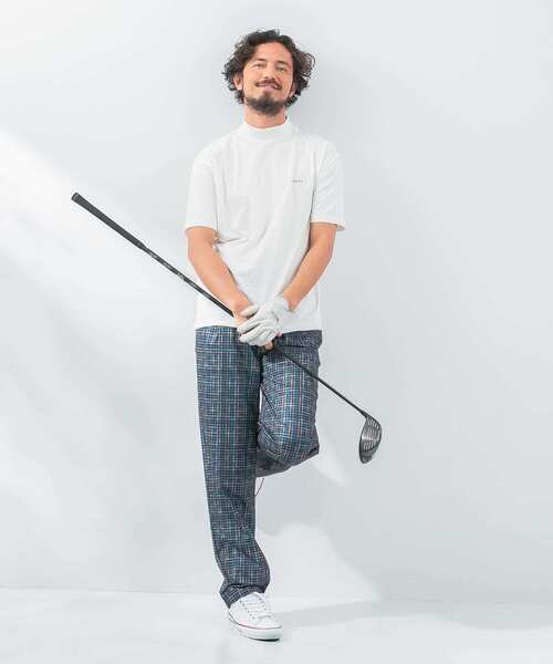 URBAN RESEARCH Sonny Label(アーバンリサーチサニーレーベル)の「『吸水速乾』OOPS ハイストレッチモックネックTシャツ(Tシャツ/カットソー・メンズ・オフホワイト/ブラック/ネイビー・MEDIUM/LARGE/X-LARGE)」の10枚目の写真