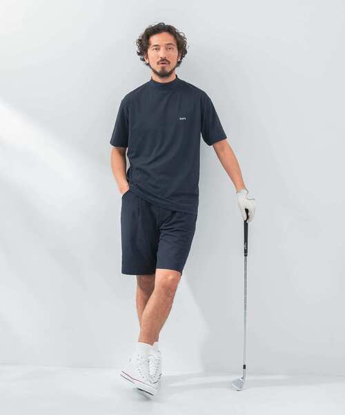 URBAN RESEARCH Sonny Label(アーバンリサーチサニーレーベル)の「『吸水速乾』OOPS ハイストレッチモックネックTシャツ(Tシャツ/カットソー・メンズ・オフホワイト/ブラック/ネイビー・MEDIUM/LARGE/X-LARGE)」の18枚目の写真