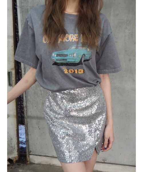 CARグラフィックオーバーサイズTシャツ（Tシャツ/カットソー）｜EVRIS（エヴリス）