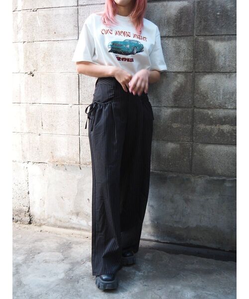 CARグラフィックオーバーサイズTシャツ（Tシャツ/カットソー）｜EVRIS（エヴリス）