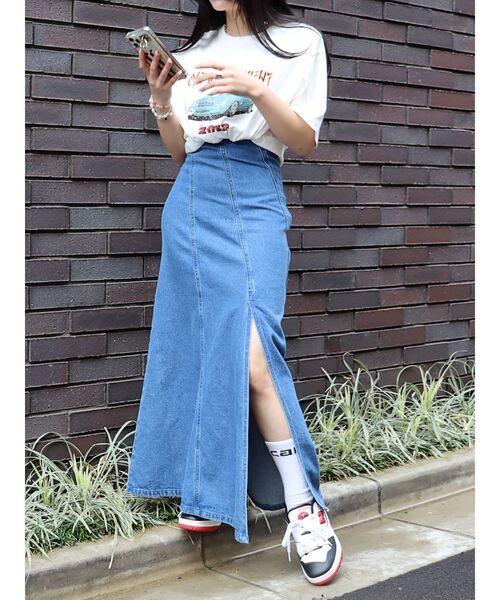 CARグラフィックオーバーサイズTシャツ（Tシャツ/カットソー）｜EVRIS（エヴリス）