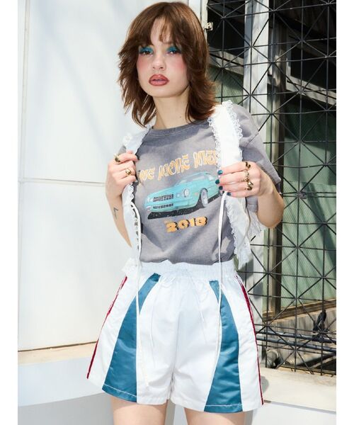 CARグラフィックオーバーサイズTシャツ（Tシャツ/カットソー）｜EVRIS（エヴリス）