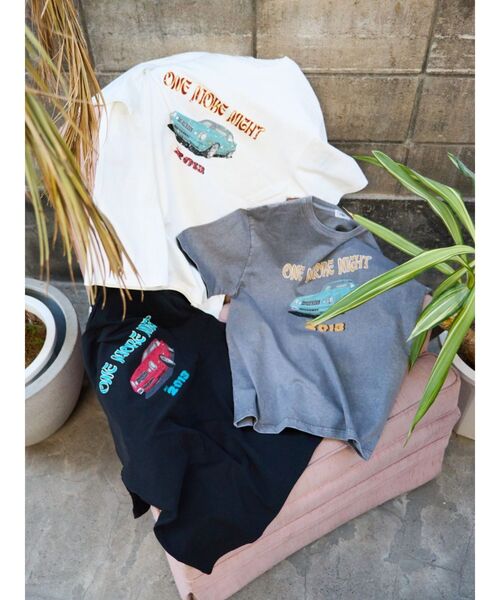 CARグラフィックオーバーサイズTシャツ（Tシャツ/カットソー）｜EVRIS（エヴリス）