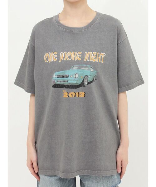 CARグラフィックオーバーサイズTシャツ（Tシャツ/カットソー）｜EVRIS（エヴリス）