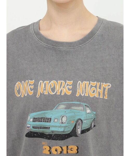 CARグラフィックオーバーサイズTシャツ（Tシャツ/カットソー）｜EVRIS（エヴリス）