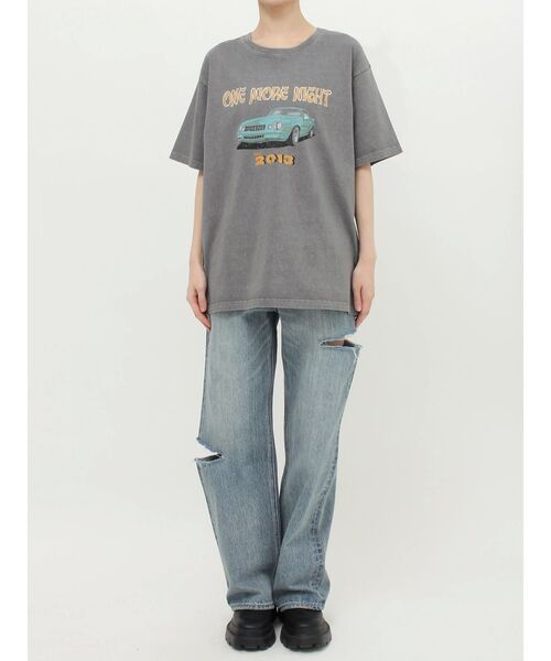 CARグラフィックオーバーサイズTシャツ（Tシャツ/カットソー）｜EVRIS（エヴリス）