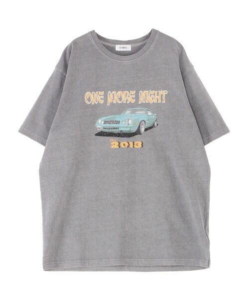 CARグラフィックオーバーサイズTシャツ（Tシャツ/カットソー）｜EVRIS（エヴリス）