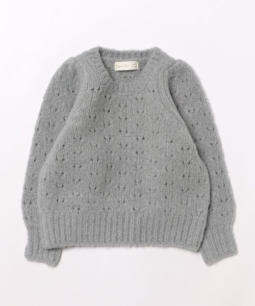 【セール】【Bs】【it】【Rylee＋Cru】balloon sweater || dusty blue（その他ベビー用品）｜Rylee + Cru（ライリーアンドクルー）