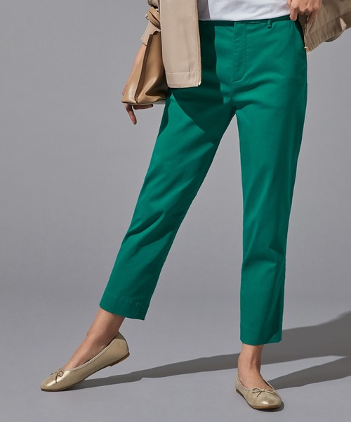 FOUND GOOD(ファウンドグッド)の「シーンレスストレッチスリムパンツ(その他パンツ・レディース・ベージュ/グリーン系5/ネイビー/アイボリー/ブラック・S/XL/M/L)」の5枚目の写真