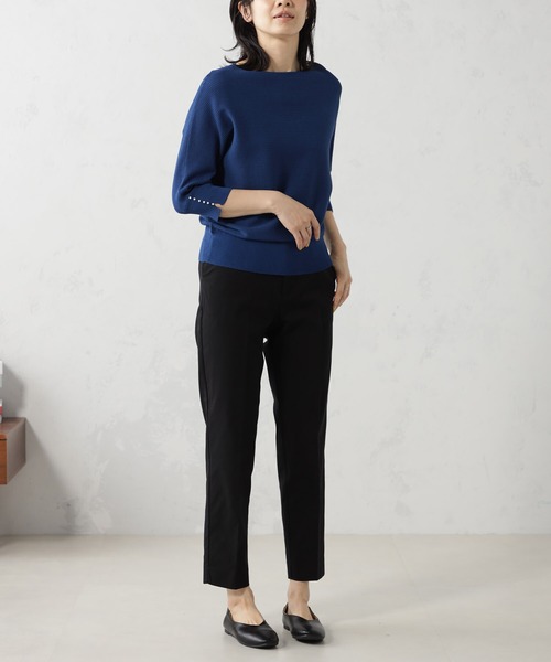 FOUND GOOD(ファウンドグッド)の「シーンレスストレッチスリムパンツ(その他パンツ・レディース・ベージュ/グリーン系5/ネイビー/アイボリー/ブラック・S/XL/M/L)」の22枚目の写真