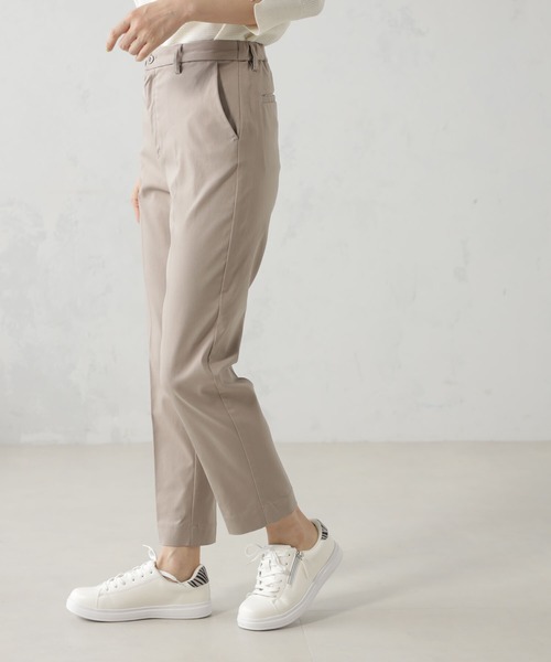 FOUND GOOD(ファウンドグッド)の「シーンレスストレッチスリムパンツ(その他パンツ・レディース・ベージュ/グリーン系5/ネイビー/アイボリー/ブラック・S/XL/M/L)」の8枚目の写真