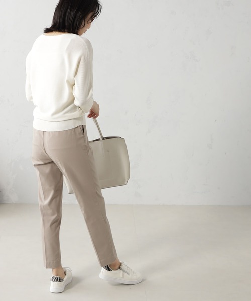 FOUND GOOD(ファウンドグッド)の「シーンレスストレッチスリムパンツ(その他パンツ・レディース・ベージュ/グリーン系5/ネイビー/アイボリー/ブラック・S/XL/M/L)」の10枚目の写真