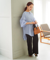 KOBE LETTUCE | [ 田中亜希子さんコラボ ] 選べる2丈ボリュームスリーブシアーシャツ(シャツ/ブラウス)