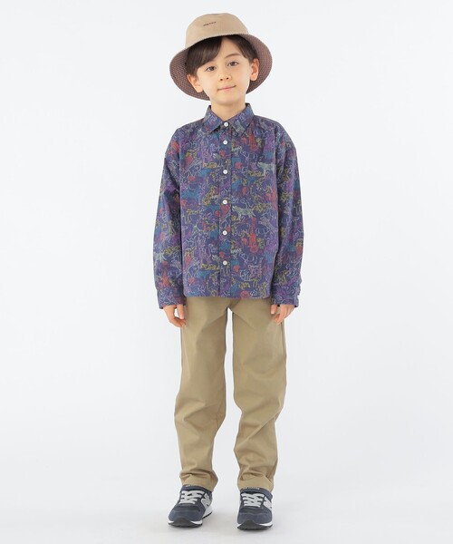 SHIPS（シップス）の「SHIPS KIDS:コットン リバーシブル ハット（ハット・キッズ・ベージュ/ネイビー・MEDIUM/LARGE）」の6枚目の写真