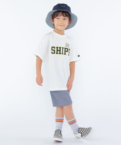 SHIPS（シップス）の「SHIPS KIDS:コットン リバーシブル ハット（ハット・キッズ・ベージュ/ネイビー・MEDIUM/LARGE）」の11枚目の写真