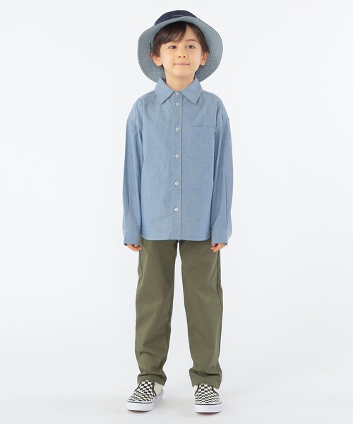 SHIPS（シップス）の「SHIPS KIDS:コットン リバーシブル ハット（ハット・キッズ・ベージュ/ネイビー・MEDIUM/LARGE）」の12枚目の写真