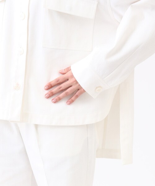 GALLEST（ギャレスト）の「◆【LEE WEB6月号掲載】コットンボリュームジャケット（デニムジャケット・レディース・ホワイト系/ブラック/ブルー系その他・34/38）」の20枚目の写真