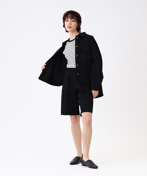 GALLEST（ギャレスト）の「◆【LEE WEB6月号掲載】コットンボリュームジャケット（デニムジャケット・レディース・ホワイト系/ブラック/ブルー系その他・34/38）」の22枚目の写真