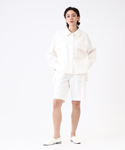 GALLEST（ギャレスト）の「◆【LEE WEB6月号掲載】コットンボリュームジャケット（デニムジャケット・レディース・ホワイト系/ブラック/ブルー系その他・34/38）」の18枚目の写真