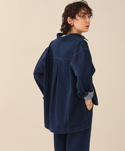 GALLEST（ギャレスト）の「◆【LEE WEB6月号掲載】コットンボリュームジャケット（デニムジャケット・レディース・ホワイト系/ブラック/ブルー系その他・34/38）」の14枚目の写真