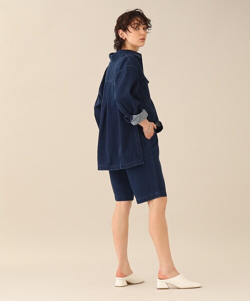 GALLEST（ギャレスト）の「◆【LEE WEB6月号掲載】コットンボリュームジャケット（デニムジャケット・レディース・ホワイト系/ブラック/ブルー系その他・34/38）」の11枚目の写真