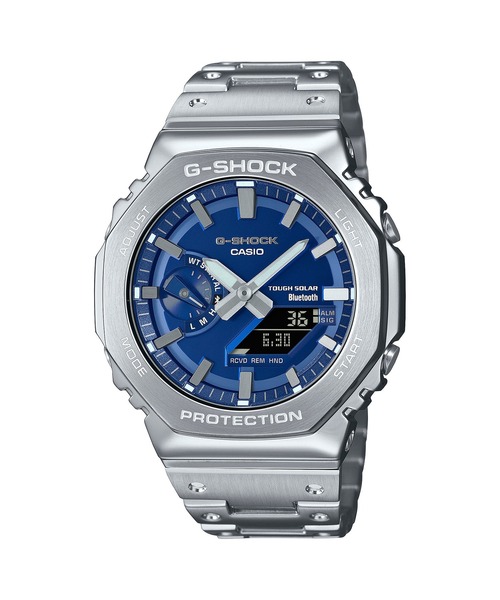 CASIO｜カシオの腕時計（ブルー・ネイビー/青色系・ステンレスバンド