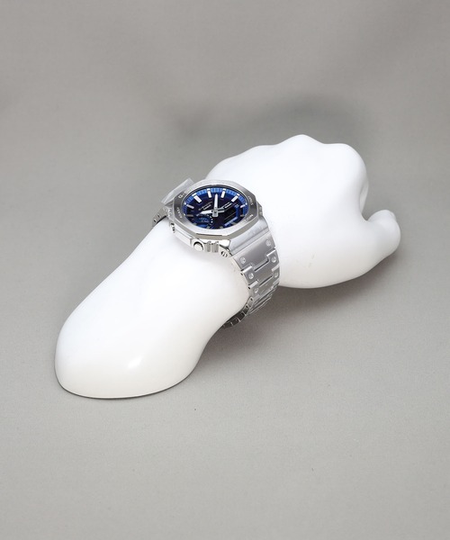 G-SHOCK(ジーショック)の「フルメタル / スマートフォンリンク&タフソーラー / GM-B2100AD-2AJF(アナログ腕時計・メンズ・ブルー・FREE)」の21枚目の写真