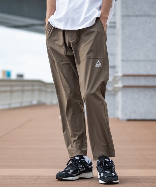 GERRY（ジェリー）の「【3】〔GERRY/ジェリー〕ナイロンニット ICEMAX ベイカーイージーパンツ（スウェットパンツ・メンズ・ネイビー/モカ/チャコールグレー/ブラック・MEDIUM/LARGE/X-LARGE）」の3枚目の写真