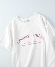 BACK NUMBER(バックナンバー)【レディース】ロゴ刺繍半袖Tシャツ