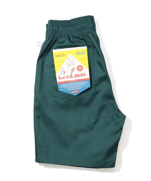 COOKMAN(クックマン)の「Cookman クックマン シェフ ショートパンツ ハーフパンツ イージーパンツ Lincoln Green(その他パンツ・メンズ・グリーン・MEDIUM/LARGE)」の7枚目の写真