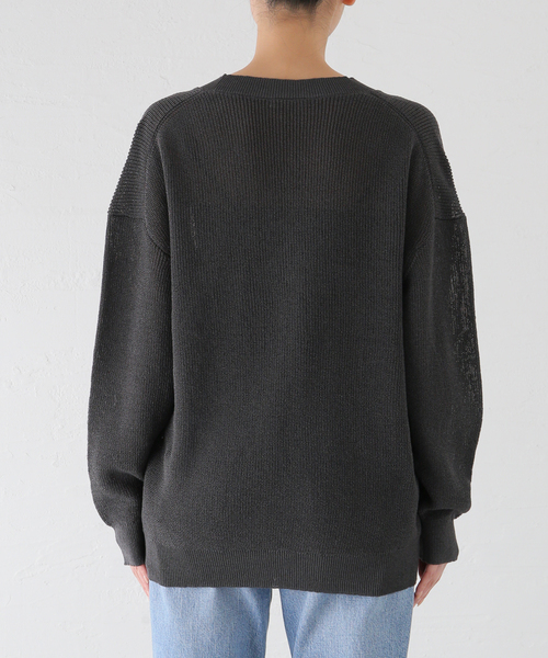 プラージュ　Loose Dry VN プルオーバー plage（プラージュ）の「Loose Dry VN プルオーバー（ニット