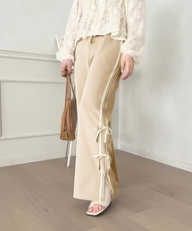 apres jour | リボンラインパンツ【ZOZOTOWN限定アイテム】(その他パンツ)