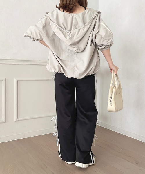 apres jour（アプレジュール）の「リボンラインパンツ【ZOZOTOWN限定アイテム】（その他パンツ・レディース・ブラック/ピンクベージュ/アイボリー・MEDIUM/SMALL/X-LARGE）」の19枚目の写真