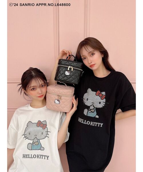 RESEXXY(リゼクシー)の「【ハローキティコラボ】バニティバッグ(ショルダーバッグ・レディース・ブラック/ピンク・FREE)」の4枚目の写真