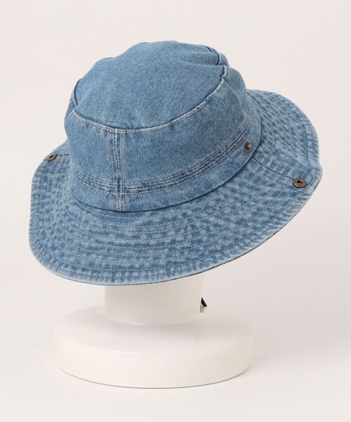 セール】an meets zakka サイドボタン2WAYデニムハット
