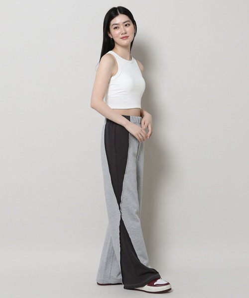 3.3 Field Trip （3.3フィールドトリップ）の「3.3 Field Trip／ホールターネックTOP（タンクトップ・レディース・アイボリー/ブラック・FREE）」の10枚目の写真