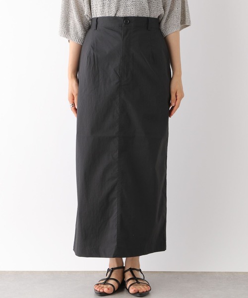 LEPSIM（レプシィム）の「コットンナロースカート　116416（スカート・レディース・ベージュ/ブラック・LARGE/MEDIUM）」の6枚目の写真