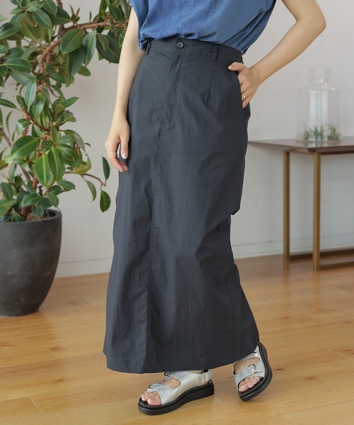 LEPSIM（レプシィム）の「コットンナロースカート　116416（スカート・レディース・ベージュ/ブラック・LARGE/MEDIUM）」の16枚目の写真